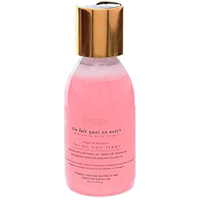 Braes On fait quoi ce soir? Travel Size Argan Oil Infused Shampoo - Image 1